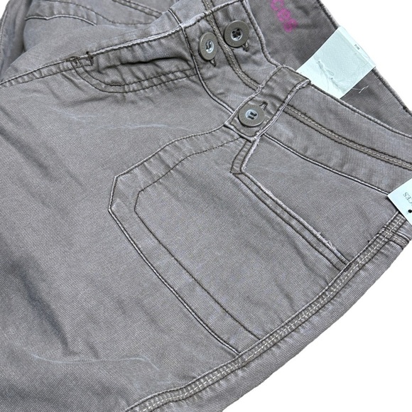 Maurices brown summer shorts NWT 7/8 - Picture 3 of 6